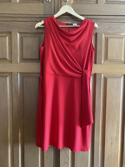 Vestido formal vermelho Laura Clement