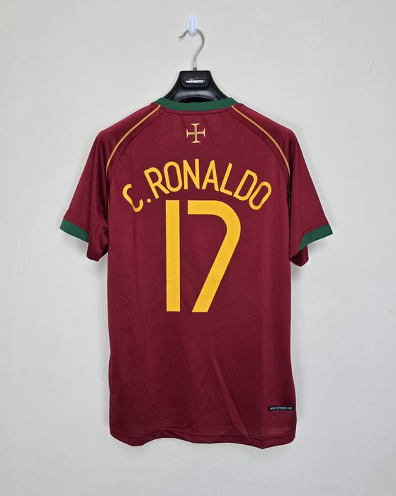 Portugal - Camisola Principal Vintage Ano 2006 - C. Ronaldo #17 | Nova