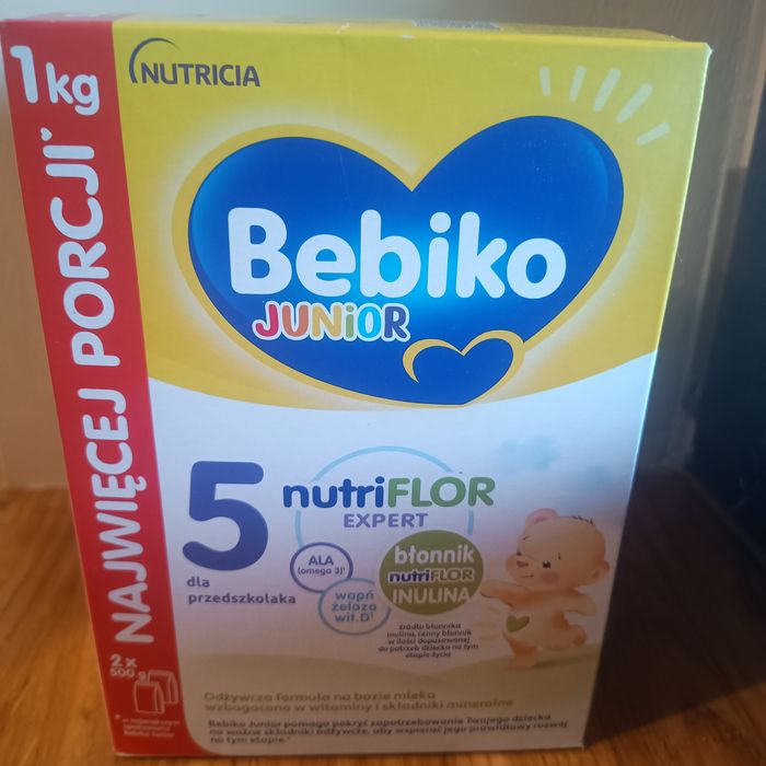 Mleko Bebiko junior 5 dla przedszkolaka. Darmowa wysyłka.