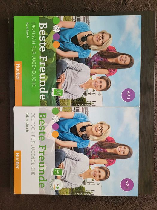 Beste Freunde A 2.1 - podręcznik i ćwiczenia do języka niemieckiego