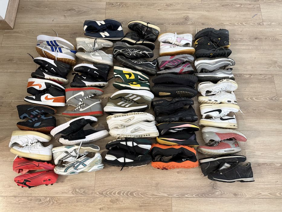 Кросівки оптом Nike, Adidas, Puma, ASICS — оригінал відомих брендів секонд хенд,лот,гурт