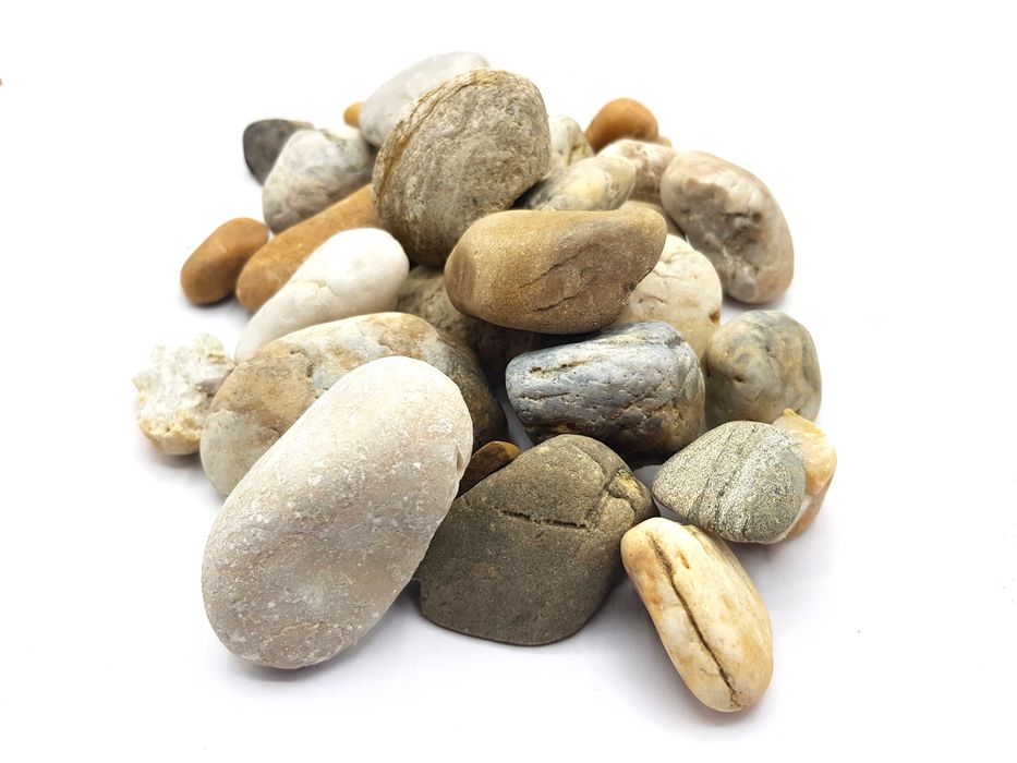 Żwir MIODOWY Biało Kremowy Super Kamień Do Ogrodu Grys ŚLĄSK TRANSPORT