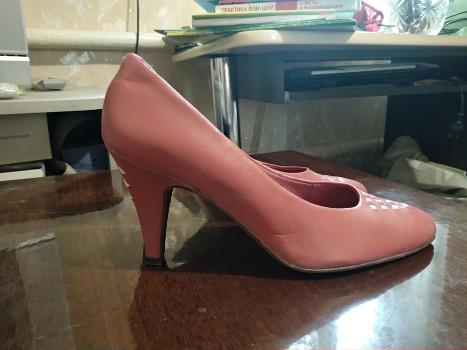 Туфли кожаные