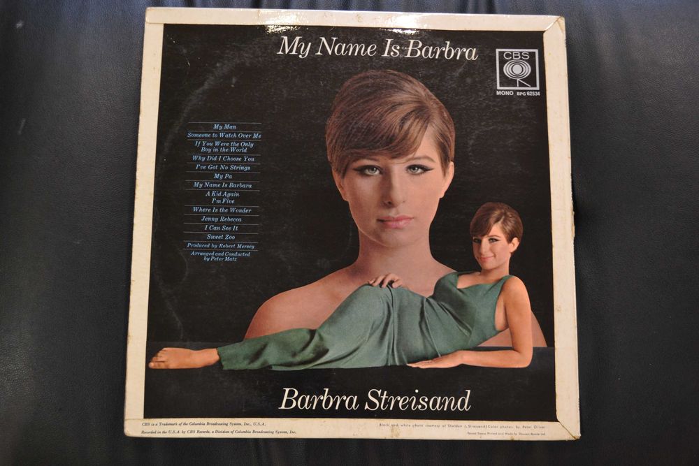 Barbra Streisand  My Name Is Barbra  Winyl