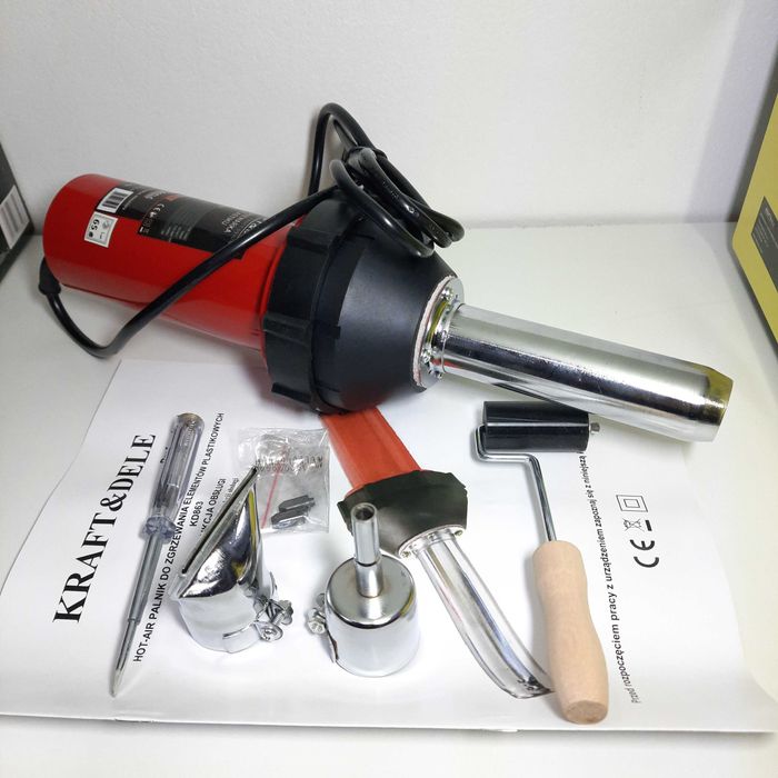 Zgrzewarka do plastiku 1000W KD863