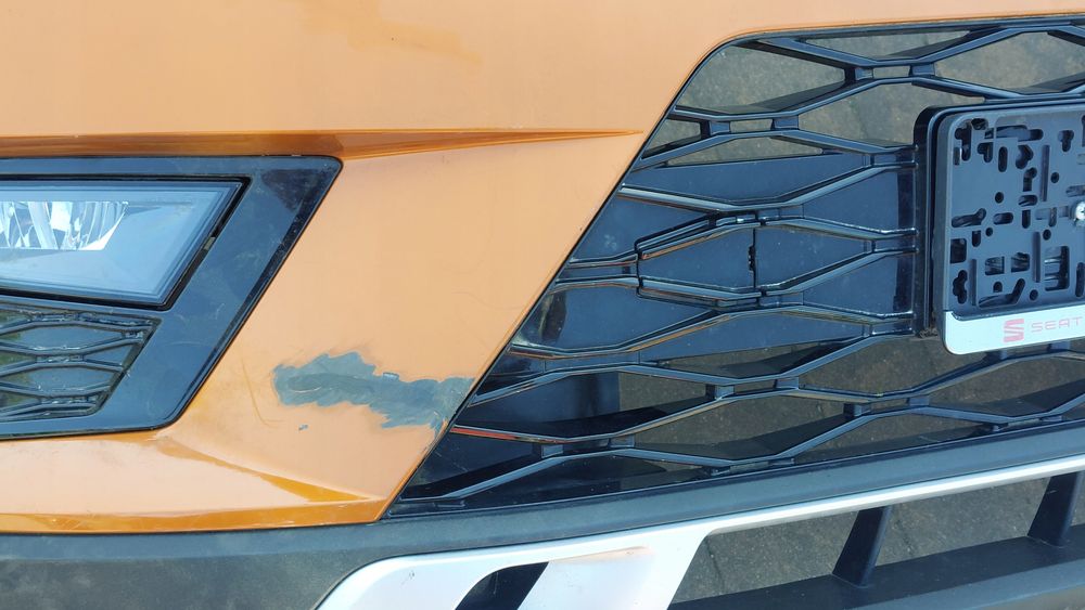 seat ateca zderzak przód przedni radad pdc skryski spryskiwacze