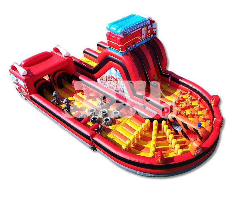 OD RĘKI! Dmuchany Tor Przeszkód 3 Części 15x9! Nowe! Sezon 2025!