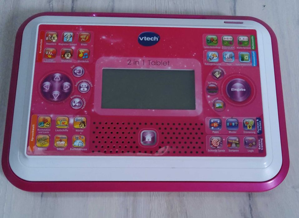 Edukacyjny komputer dziecięcy zabawka edukacyjna Vtech j. niemiecki