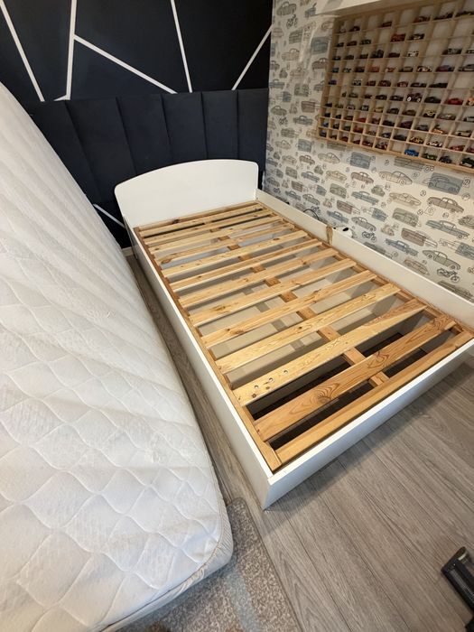 Łóżko 120 cm białe