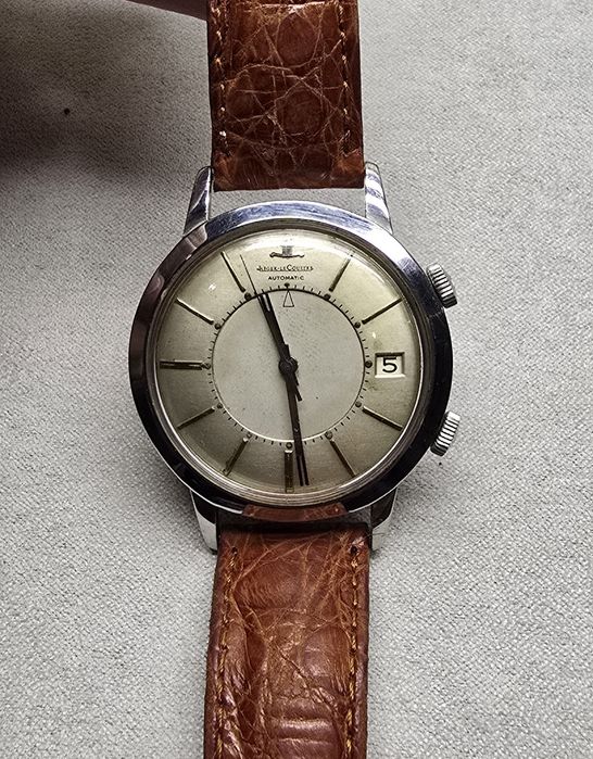 Zegarek JAEGER LeCoultre Memovox  Jumbo 37mm stan  bdb .