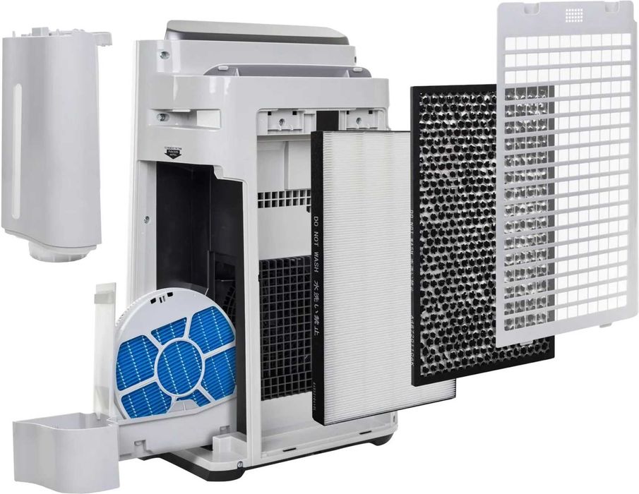 Sharp KC-D60EU-W – oczyszczacz i nawilżacz powietrza, nowe filtry