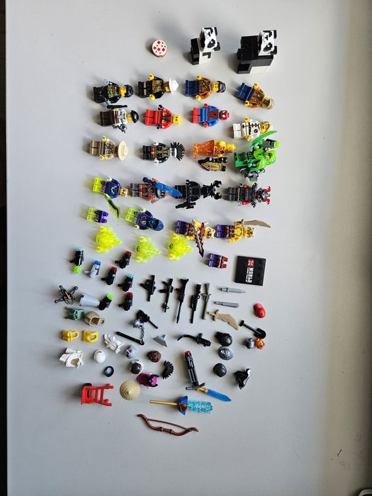 Zestaw figurek Lego Ninjago Marvel Star wars nexo knights i inne