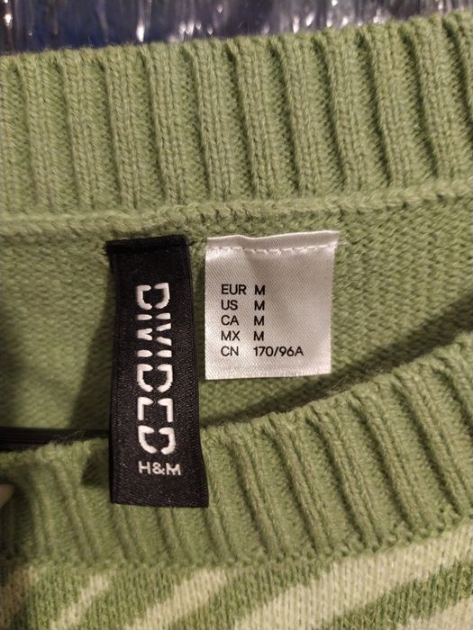 Krótki sweter/bezrękawnik damski r.M H&M