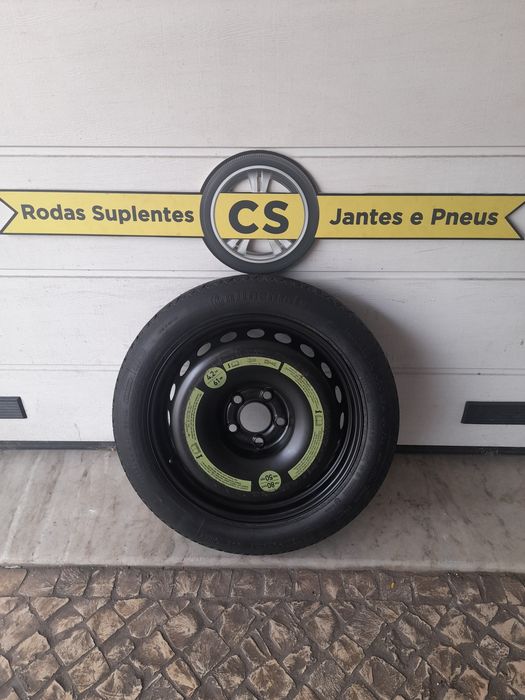 Roda suplente emergência 16 e  17 Mercedes Audi BMW VW Seat 5x112