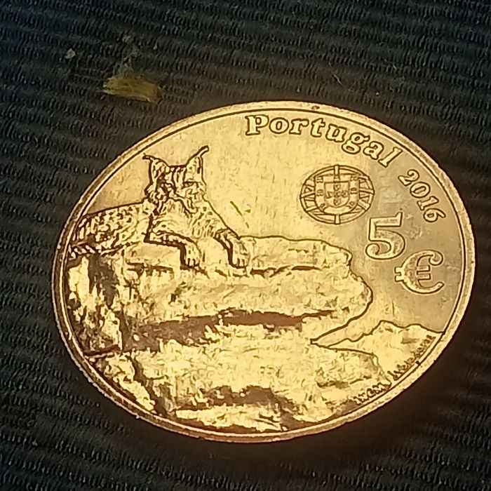 moeda (5.00 ) Lince Iberico