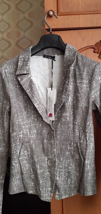 Пиджак меланж  для девочки