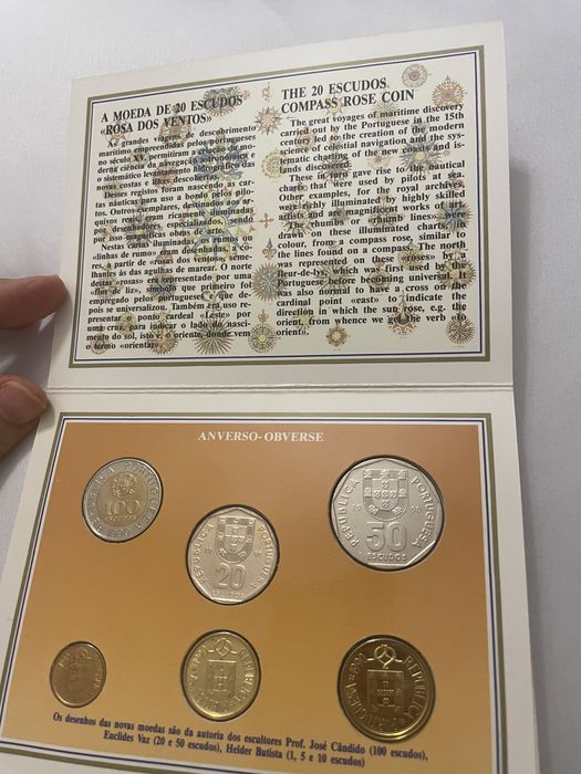 Coleção series anuais de moedas corrente/BNC