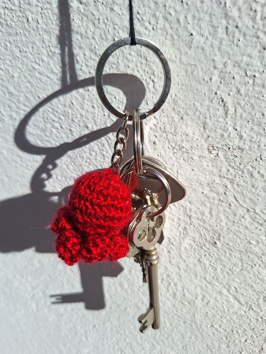 Porta Chaves em Crochet