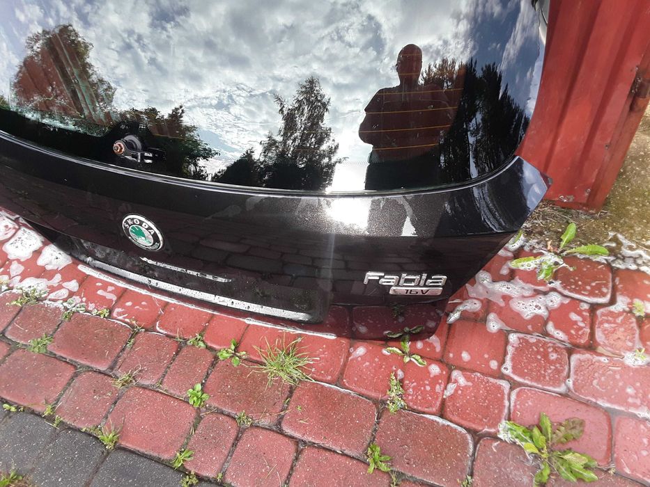 Klapa tył skoda fabia II kombi