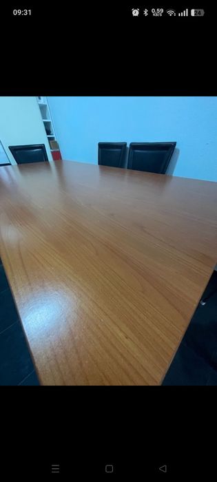 Mesa Madeira 8+ lugares