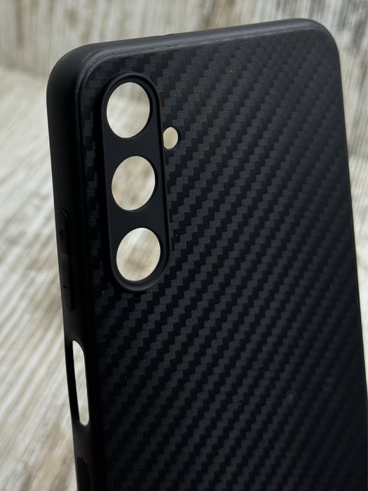 Чехол тонкий Carbon TPU на Samsung А05s/ A25/ A55 Чохол
