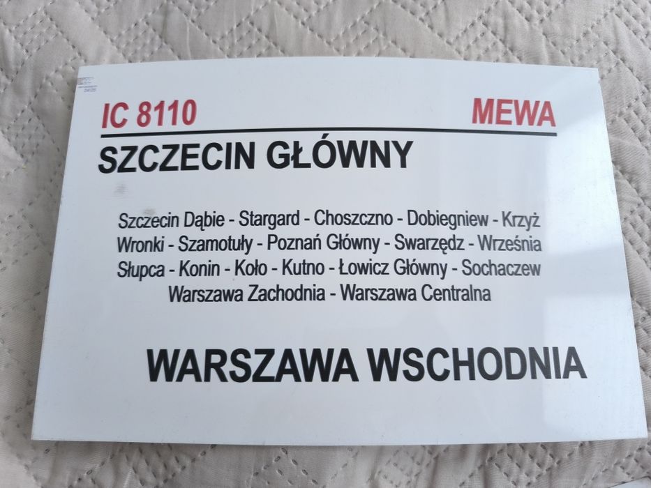 Tablica relacyjna IC Mewa 24/25