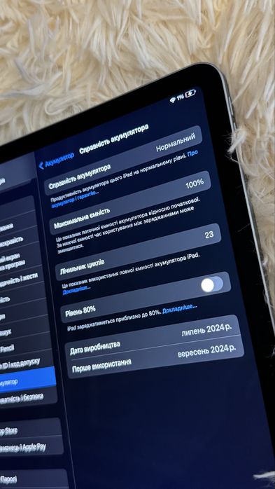 iPad Air 11 (m2) 128 гб