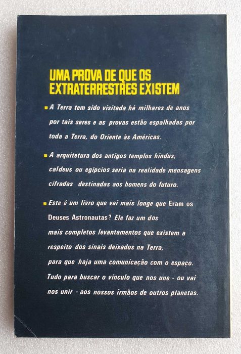 Antigo Livro ~ "EM BUSCA dos EXTRATERRESTRES" ~ Ed. Planeta 1971 RARO