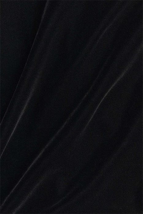 Bluzka S bolerko żakiet nowa kolekcja czarny wiązany welurowy PROMOCJA