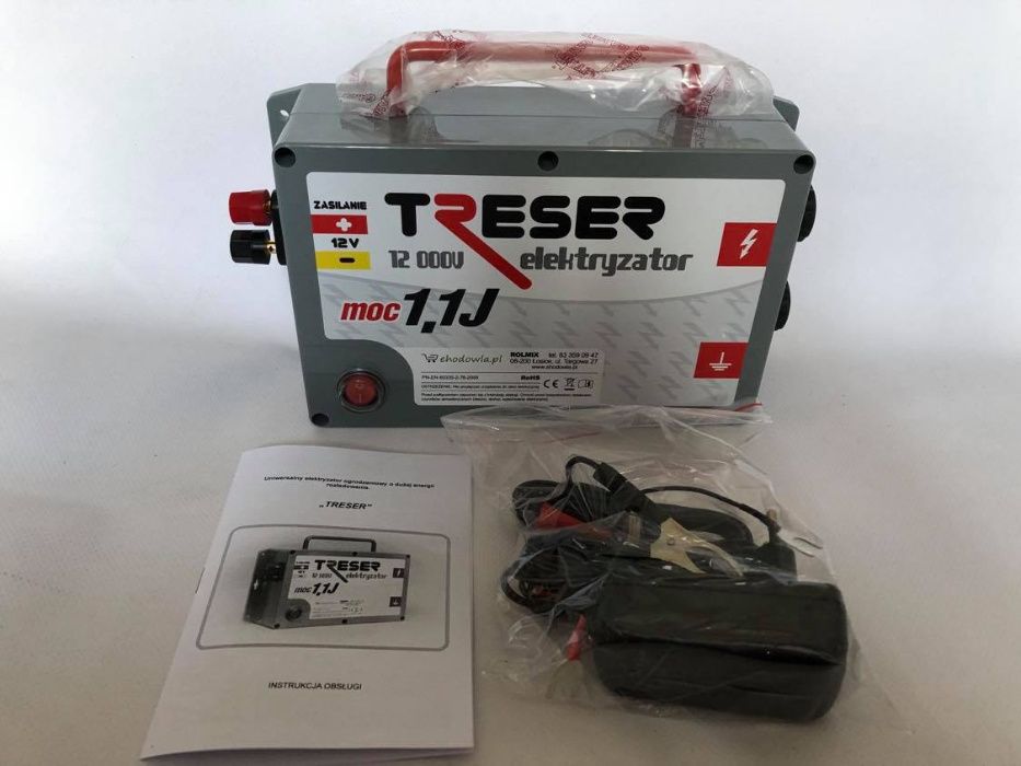 Elektryzator Treser 1,1J pastuch elektryczny NOWOŚĆ