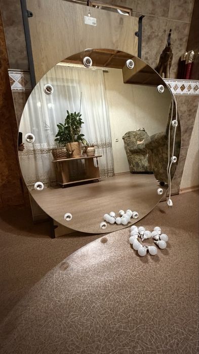 Дзеркало кругове 1м