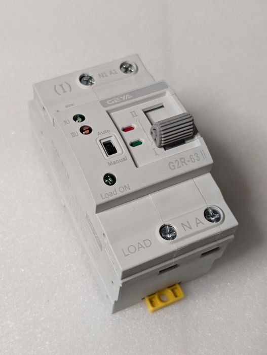 Автоматичне реле ввода резерва 63а (перемикач фаз)