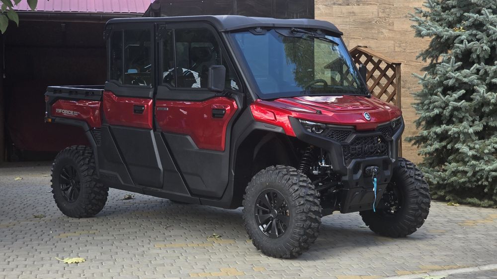 CFMOTO U10 PRO HIGHLAND XL 6 місць кондиціонер, пічка, наві, кожа, ауд