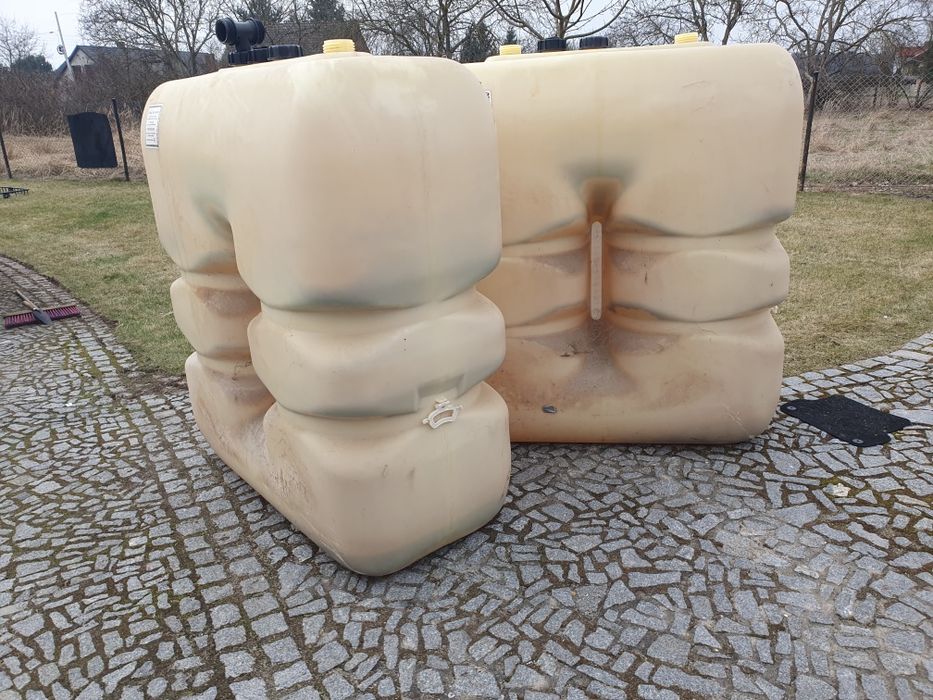 Zbiornik 1500l woda paliwo szambo