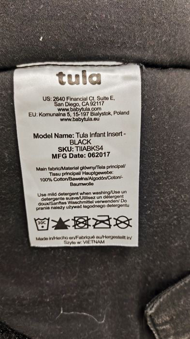 Nosidełko ergonomiczne baby TULA Baby Carrier