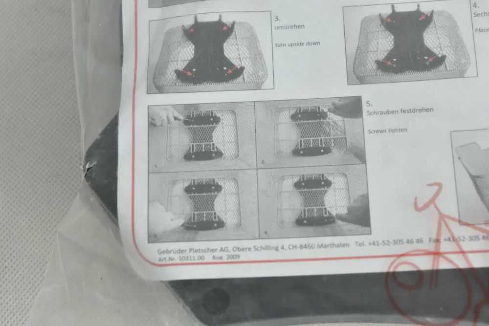 NOWA platforma, adapter do koszyka PLETSCHER !!