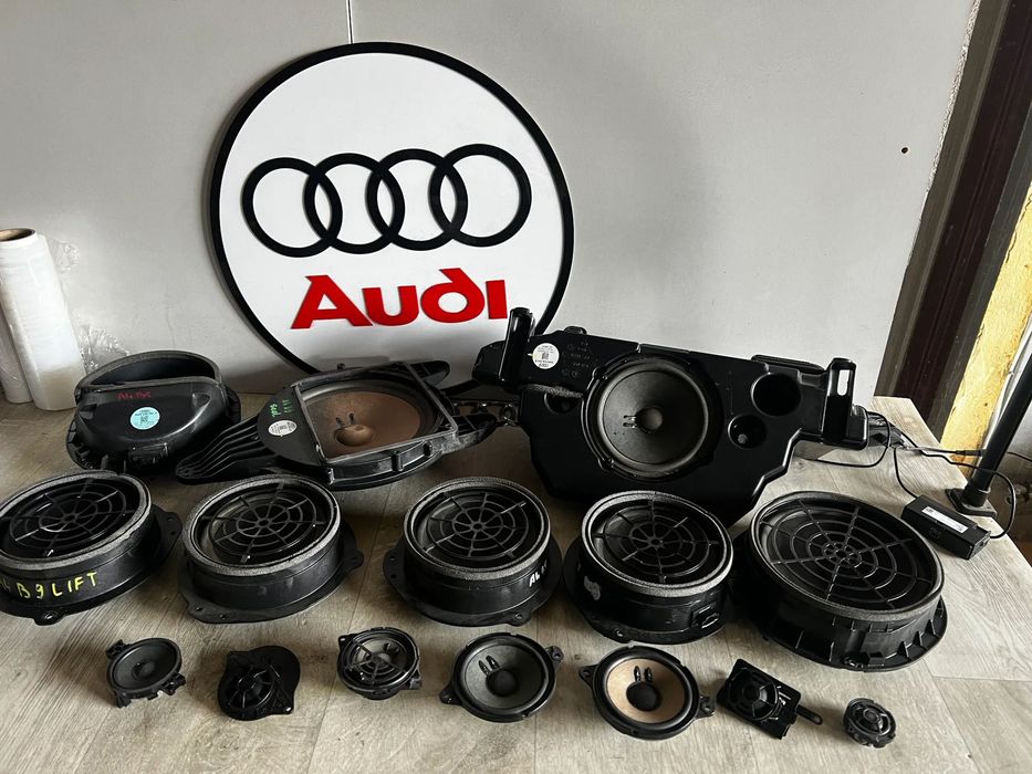 GŁOŚNIK GŁOŚNIKI NAGLOSNIENIE GŁOŚNIK BANG OLUFSEN AUDI 8W 8W0035454A 8W0035416D 8W5035399D 8W0035397 4M0035454A 8W5035297A 8W5035412 8W9035382B 8W5035411A 8W5035411 8W0035415A 4M0035464B 8W0035399 8W0035303 CENA W OPISIE