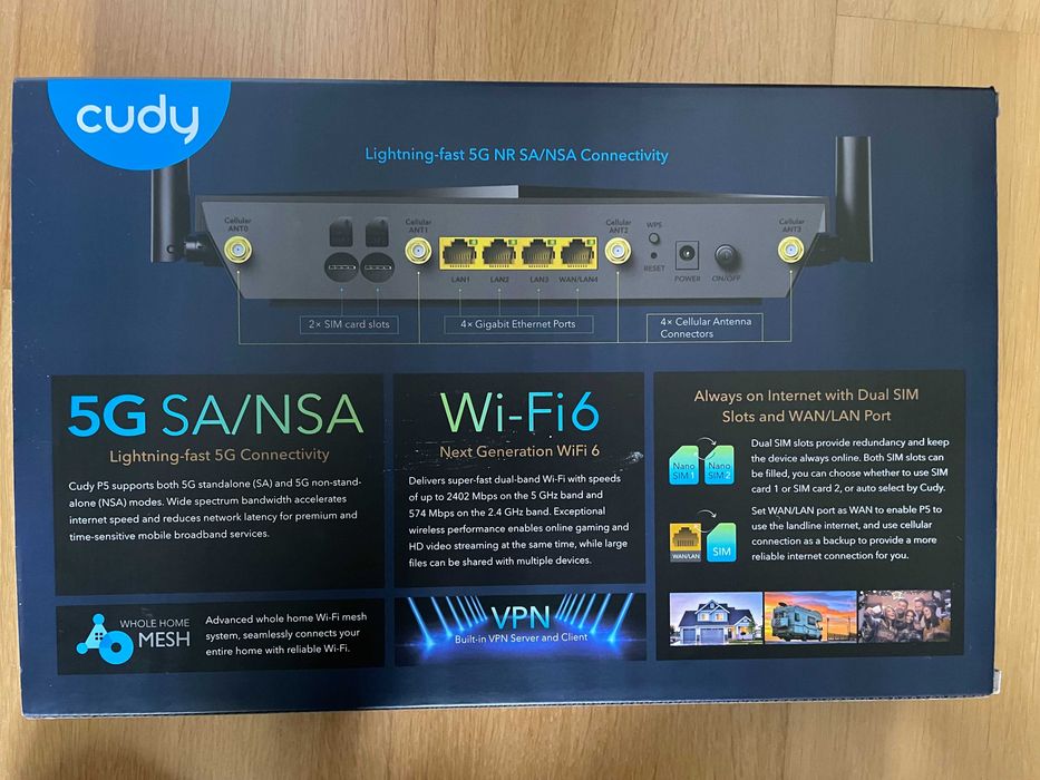 Router Cudy P5 5G