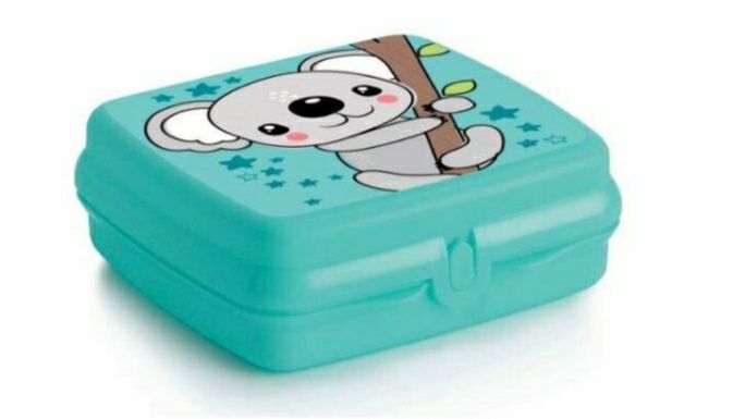 Caixa Sanduiche Cores/Motivos variados Tupperware