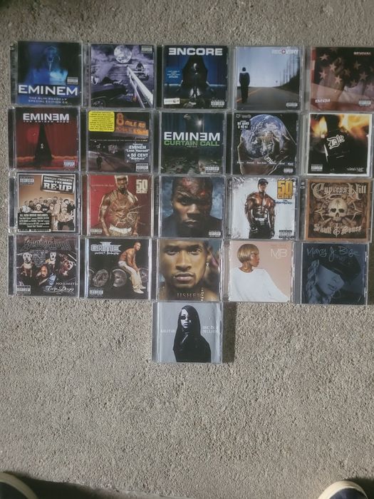 Cds de música rock metal rap