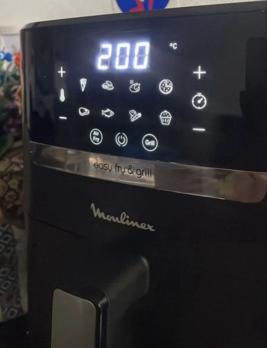 Airfryer and grill moulinex