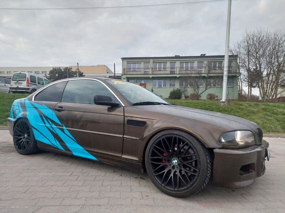 Bmw E46 Coupe Styl M3 2.5+LPG Banan Skóra Drift Alu 19 Nowy Gwint Tuning Popcorn Okazja!!