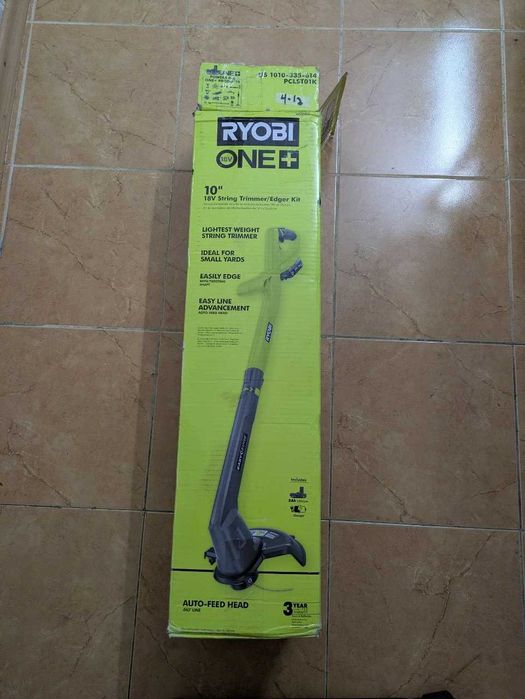 Триммер Ryobi ONE+ 18V 10" комплект