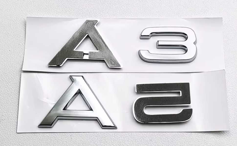 Emblema Letras Audi S line A3 A4 A5 Novo