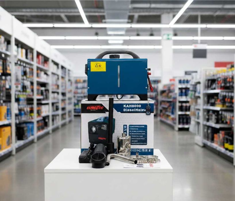 ТОП | Автономний дизельний обігрівач 8 кВт | 12В | 24В | 220В вебасто