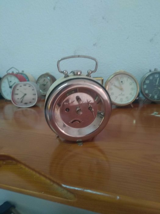 Relógio despertador hansa anos setenta
