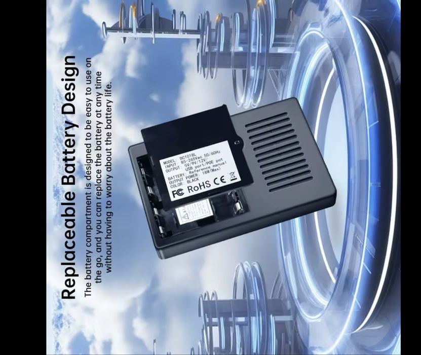 Міні ДБЖ (UPS) 18 Вт 5V 9V 12V для роутера, оптичного терміналу