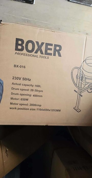 Betoniarka Boxer 4p