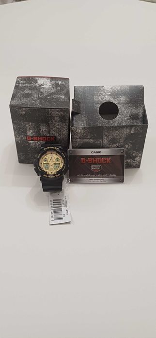Zegarek CASIO G-SHOCK GA-100GGB-1A9ER | Nowy | Okazja