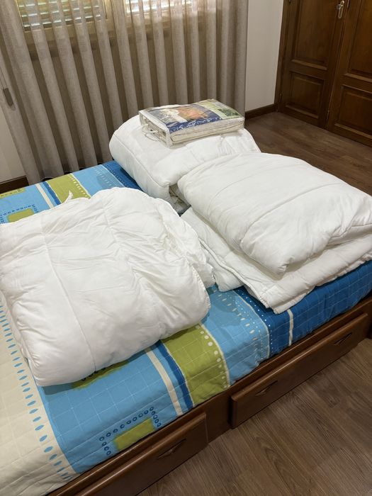 Capa de Edredão (Funda nórdica) e 3 interiores